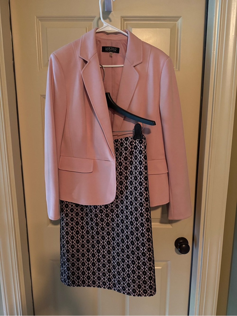 Kasper Pink Tailored Blazer - Women's Jacket
